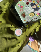 Button Acrylic Keychain