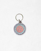 Button Acrylic Keychain