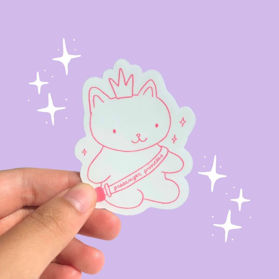 Passenger Princess Sticker
