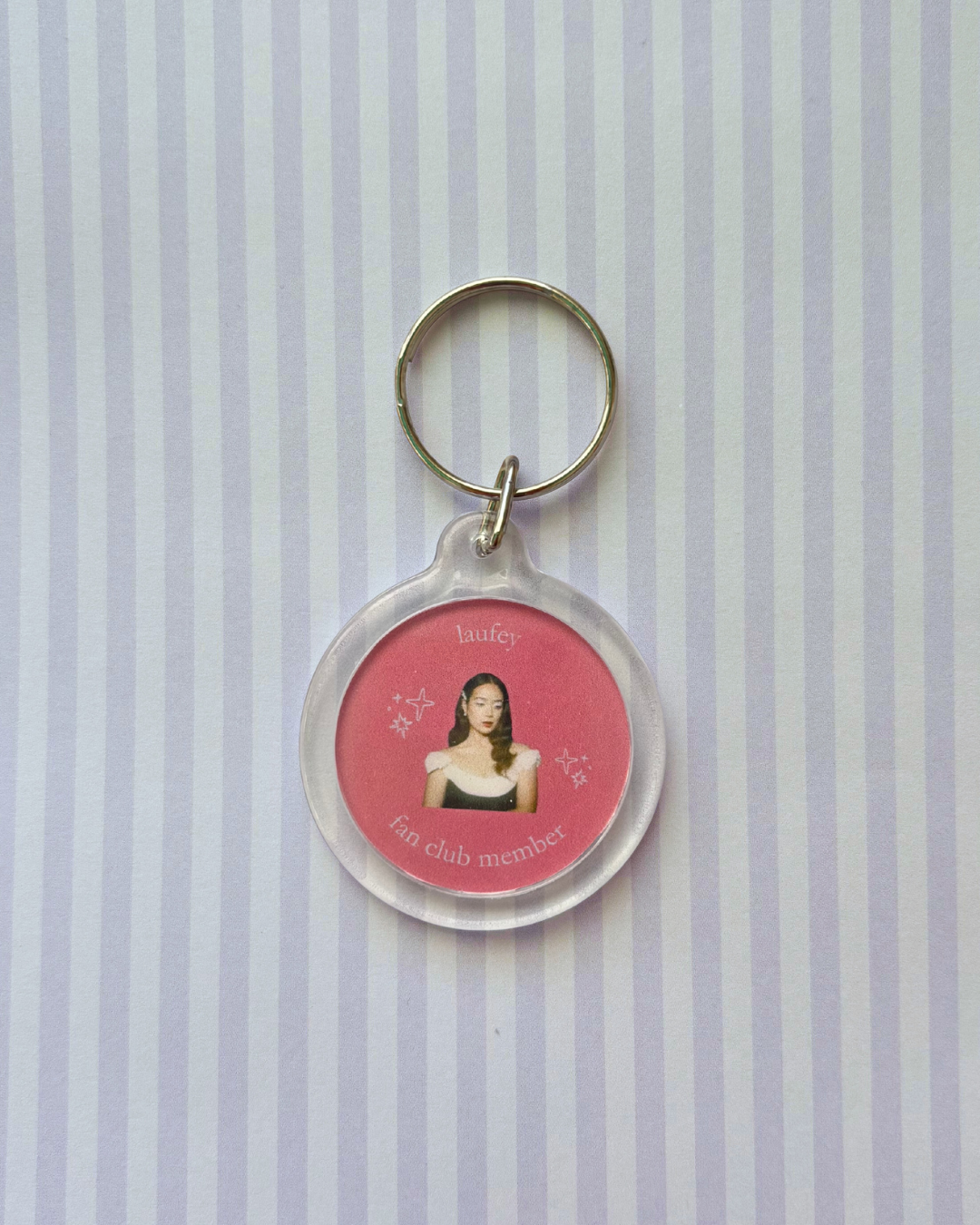Laufey Fan Club Acrylic Keychain