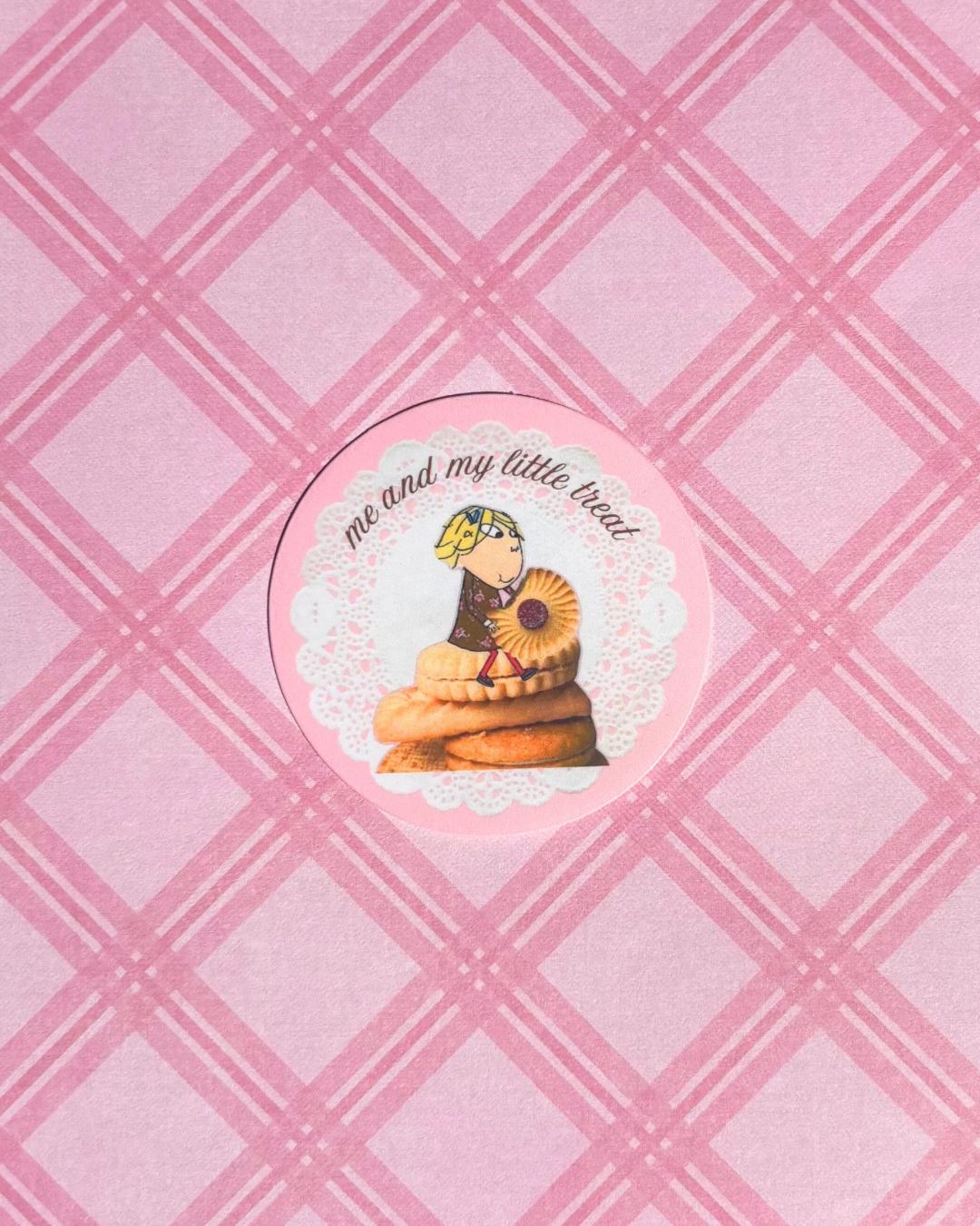 Me and My Little Treat Sticker