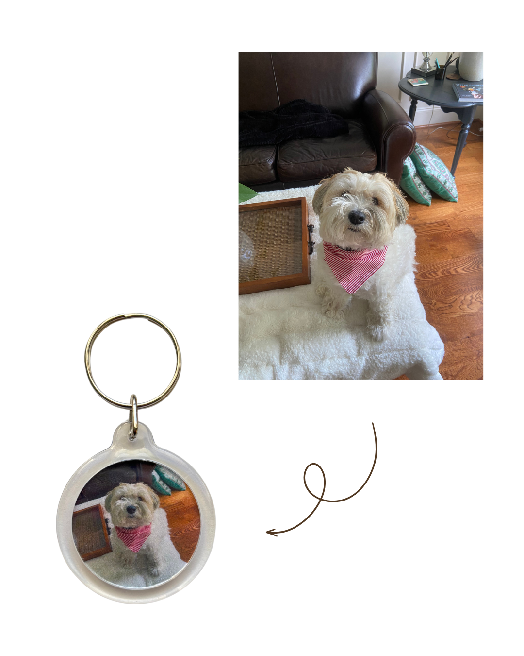 Custom Pet Keychain