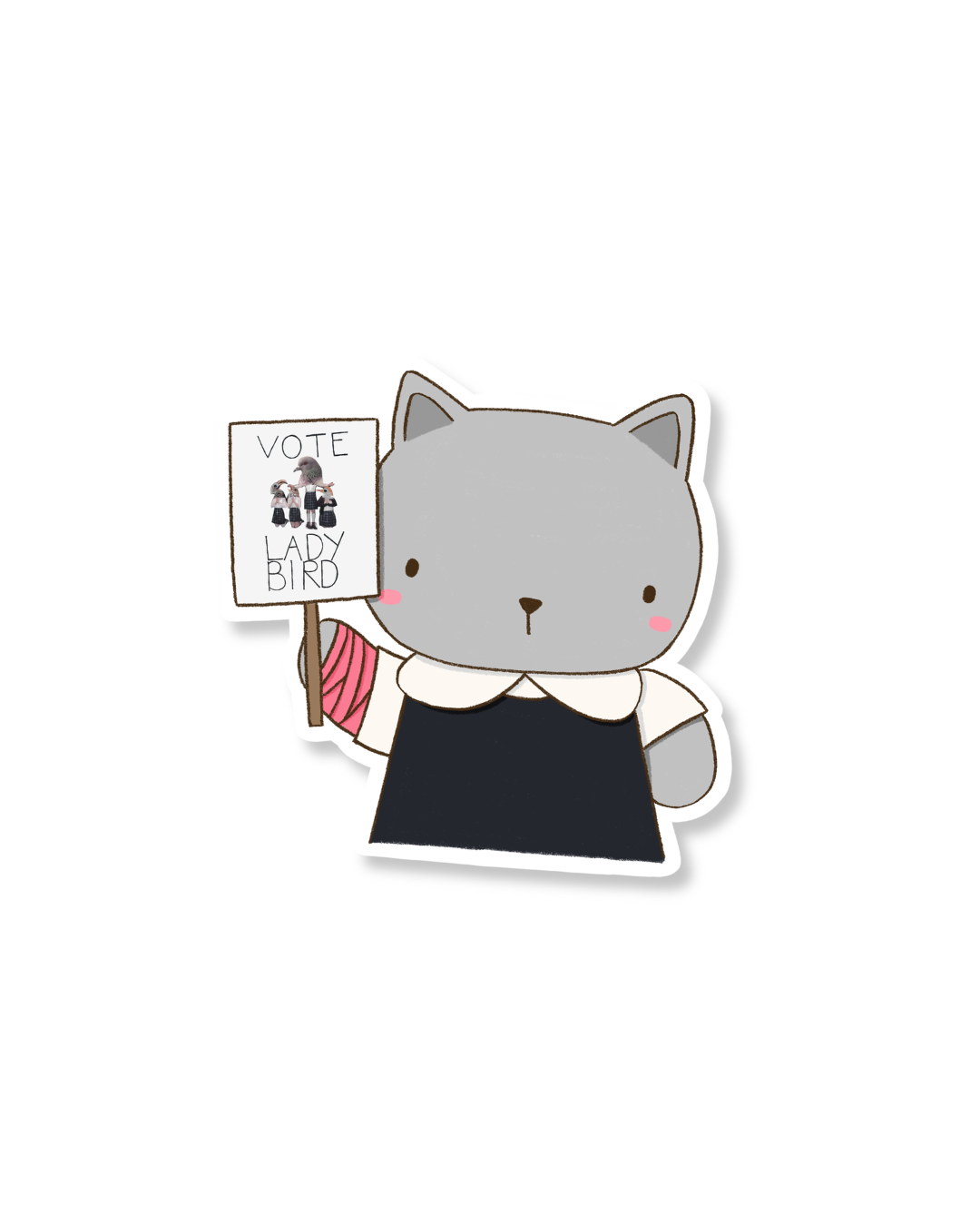 Lady Bird Inspired Sticker