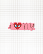 I Love NY Sticker