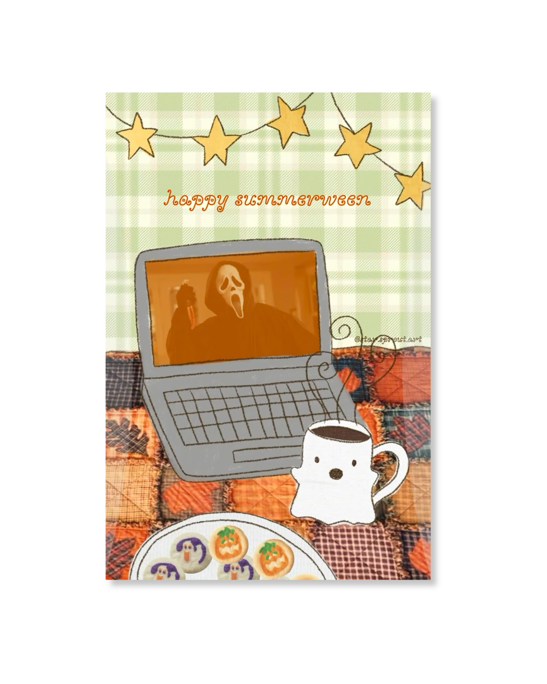 Summerween Art Print