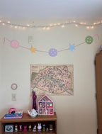 Printable Star and Button Garland | Digital File for a DIY Project