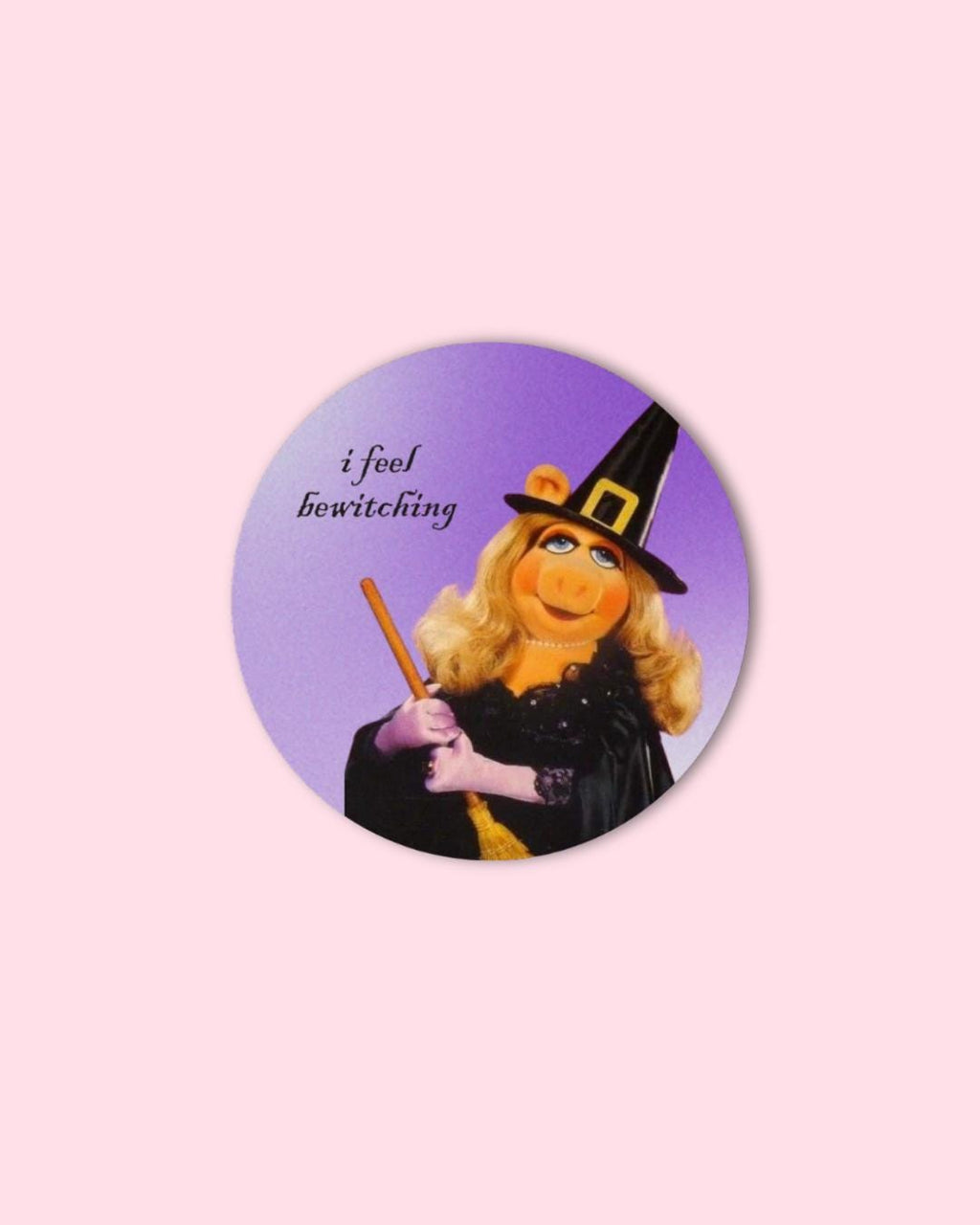 Miss Piggy Halloween Sticker