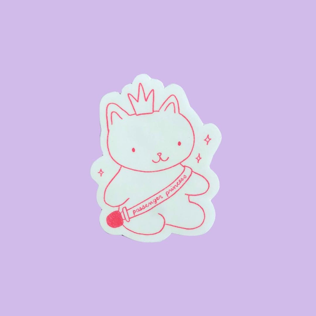 Passenger Princess Sticker