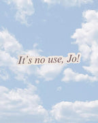 Little Women Quote Sticker