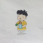 Ponyo Emotional Support Water Bottle Sticker