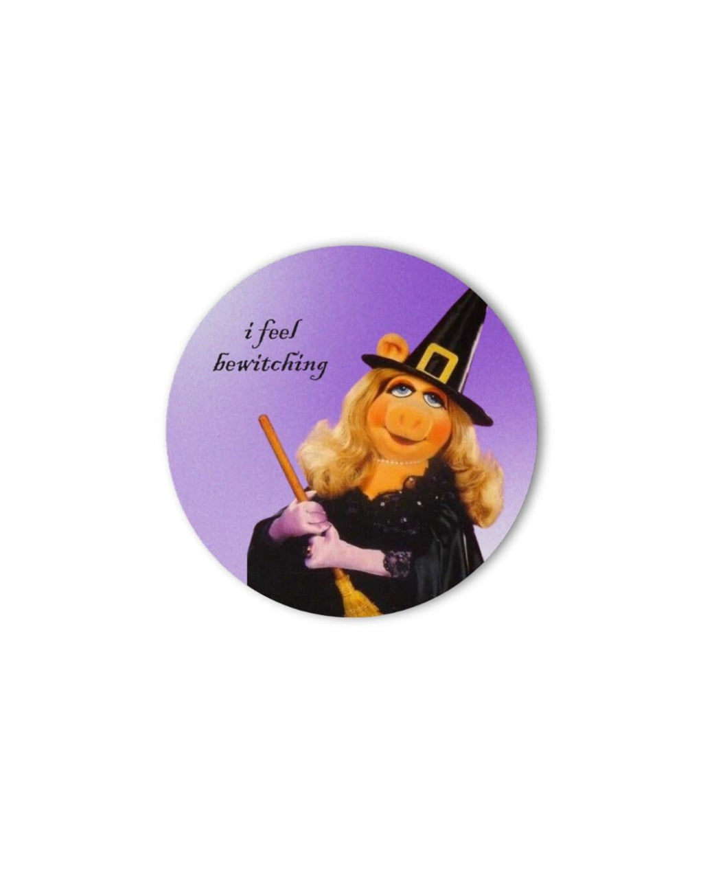 Miss Piggy Halloween Sticker